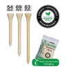 Bamboo Golf Tee Packs 100% Biodegradable 54/69/83mm